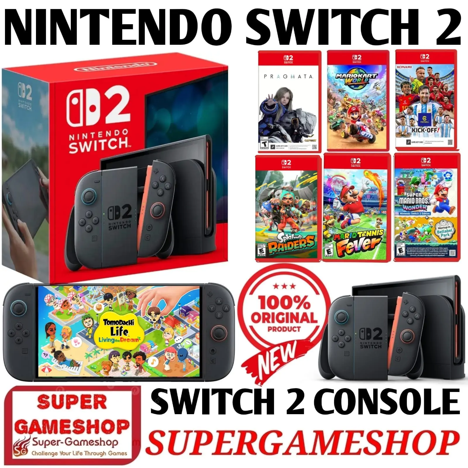 New Nintendo Switch 2 Console Switch2 Console Nintendo Switch 2 Console