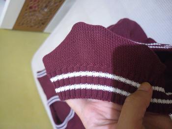 Product Review of Rompi Rajut Anak Sekolah TK SD SMP SMA Dewasa / Rompi Rajut Warna Hitam Navy Maroon Merah / V-Neck Fashion from b**s 2