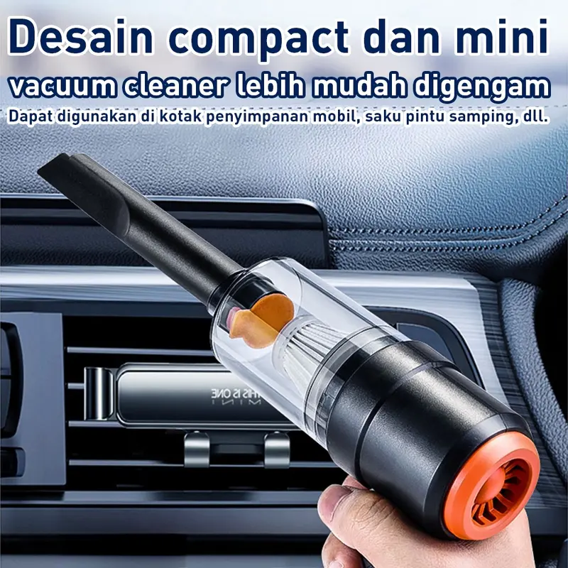 Vacuum Cleaner Portable 3in1 Daya Hisap Kuat 7