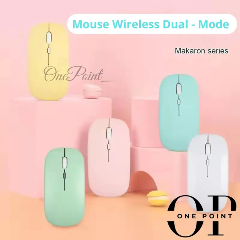 OnePoint Mouse Dual Mode 2.4Ghz Wireless Bluetooth 2In1 Cordless - Shop ...
