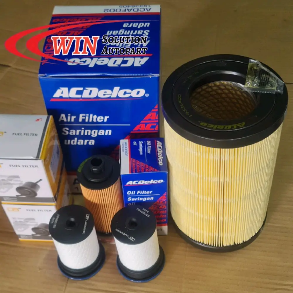 Paket filter udara oli solar chevrolet colorado trailblazer