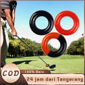 Cincin Pemberat Stik Golf Swing Power Trainer Warming Up Alat Pelatihan PVC & Iron 62mm Diameter 142g Berat 100% Baru 24 Jam dari Tangerang