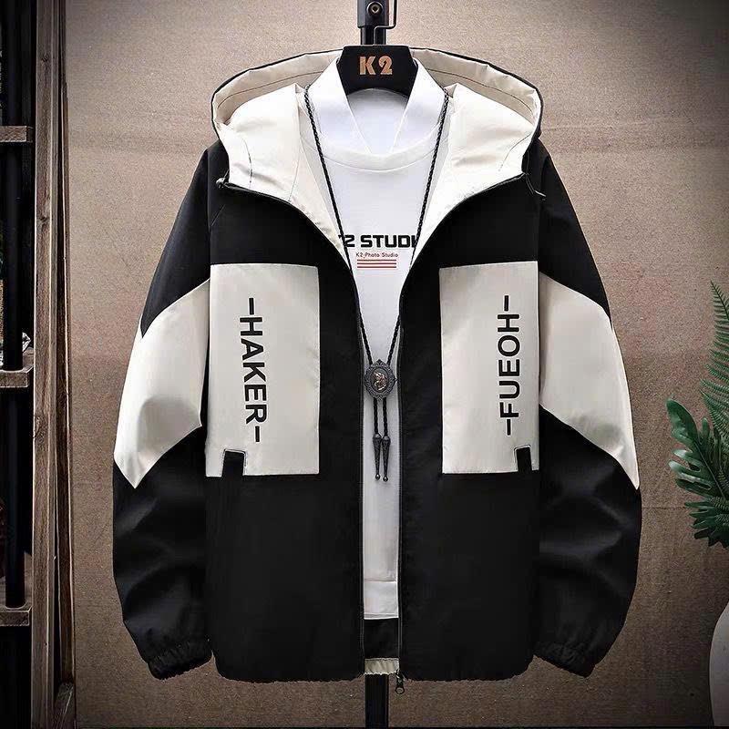 Áo Khoác Dù DERERRO Logo Bomber Nam Nữ Ulzzang Form Rộng Nam Nữ Năng Động Cực Ngầu Menswear Tay Dài Jacket Xanh Đen