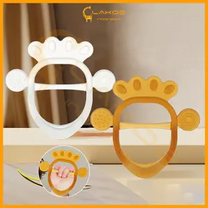 LAKOE Gelang bayi Gelang lem nano -silikon silikon menggigit kaki karet untuk mencegah tangan handbursement handbelt Gigitan Teether