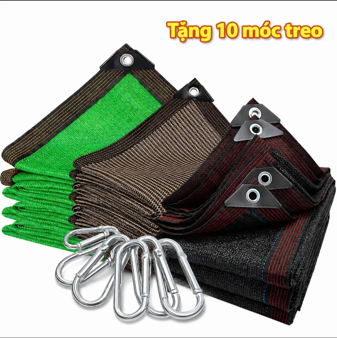 Lưới che nắng đài loan (tặng kèm 10 móc) - PHUKIENLEDUNG