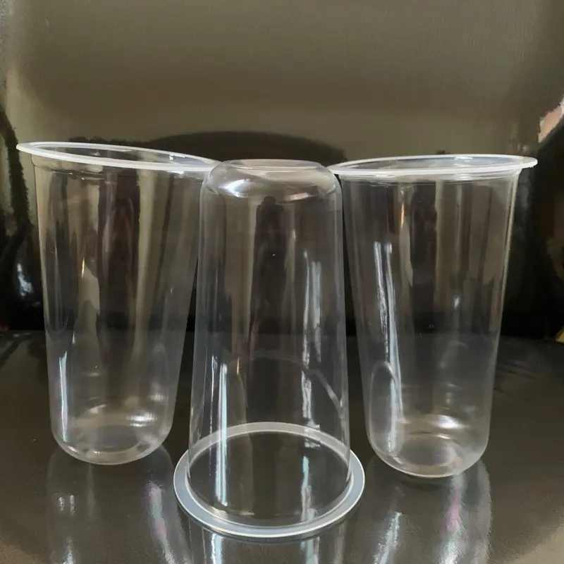 Xinda Pack Gelas Oval Tebal 7-7.4 GR PP Foodgrade Ringan Kokoh Aman untuk Minuman 1 DUS ISI 1000 PC HARGA GROSIR Praktis untuk Katering & Pesta