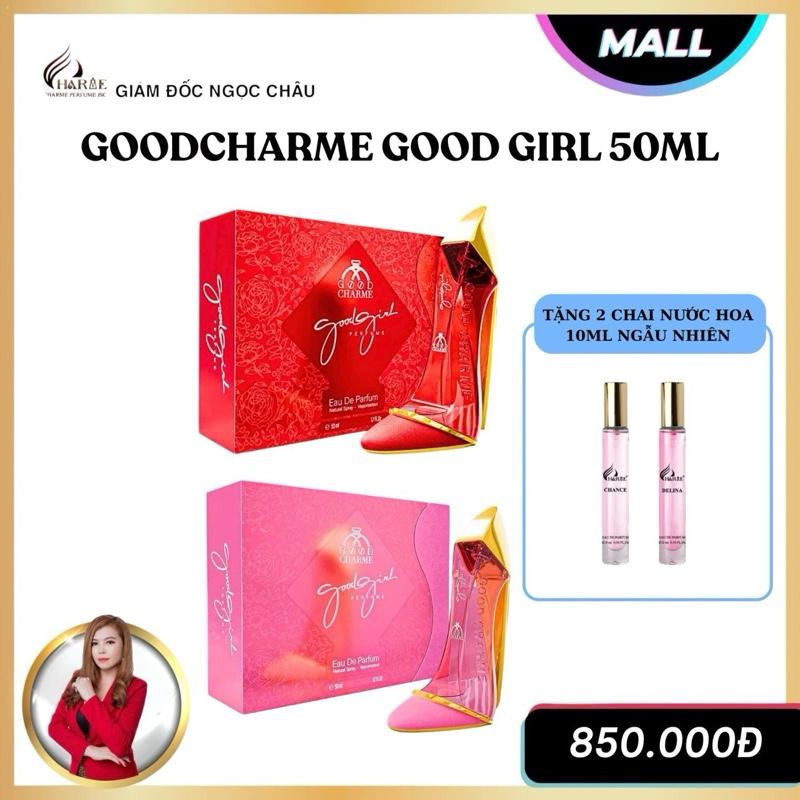 Nước Hoa Nữ Good Charme Good Girl 50ml [ Tặng 2 Chai Nước Hoa 10ml Good Girl Mới]