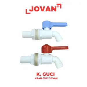 JOVAN KRAN GUCI - Kran Guci Plastik - Keran Air Guci - Biru / Blue, Merah / Red