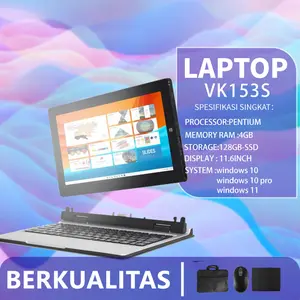 [Pre-owned] Laptop NEC VersaPro VK153S Processor Pentium Ram 4G SSD 128GB bekas Mulus 90% Siap Pakai Gratis Mouse + Tas Lancar Zoom & Office  Siap Sekolah  Garansi Laptop Murah untuk Pelajar