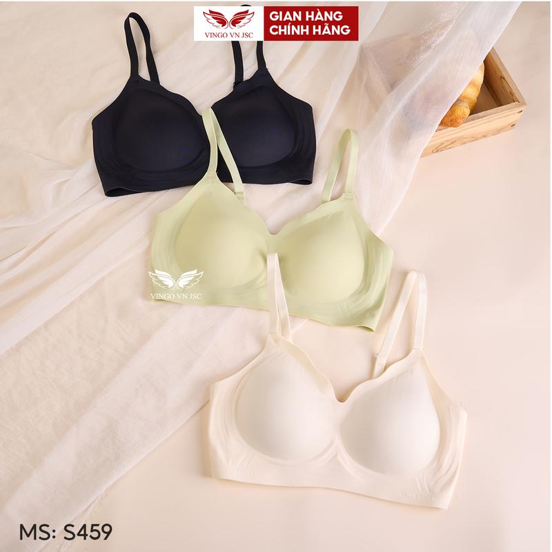 S459 - Áo lót su VINGO không gọng không viền đệm mỏng định hình VNGO S459