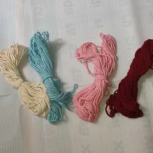 (5meter) Tali Katun Halus Macrame 2mm Ombre dan Polos