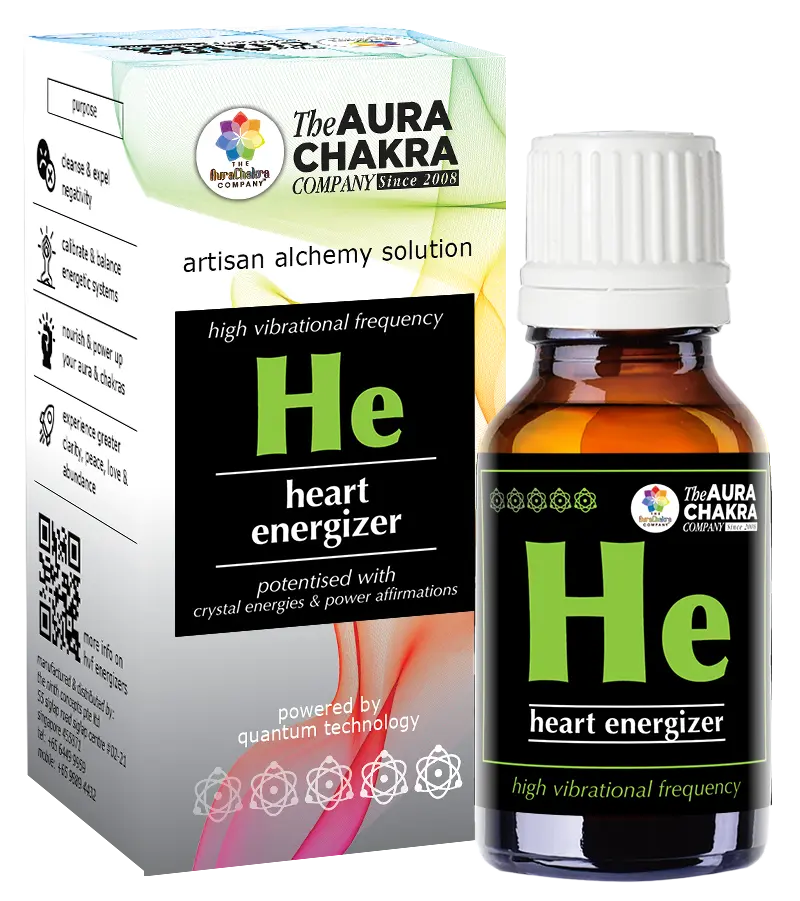 HEART ENERGIZER (10ML) Heals heart chakra, soothes anxiety & aids relaxation for a deeper rest [Healer's remedy]