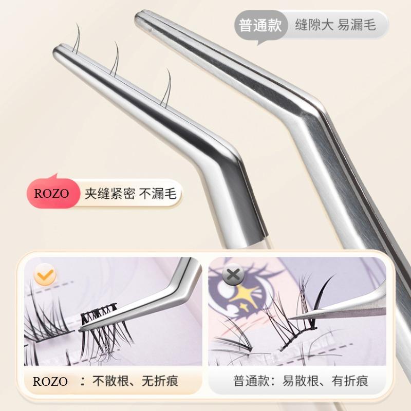 Product Introduction of High Precision False Eyelash Tweezers Professional Grafting Beginner Tools Tweezers Eyelash Accessories Makeup Cosmetic 2
