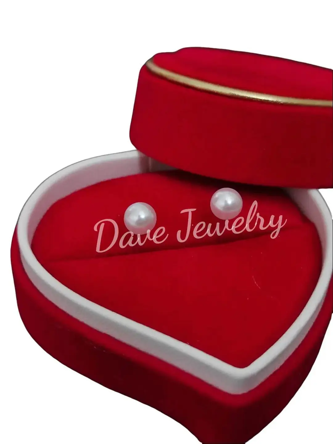 Dave Jewelry (48173) - Anting Perak Wanita Mutiara Titanium Asli Anti Karat