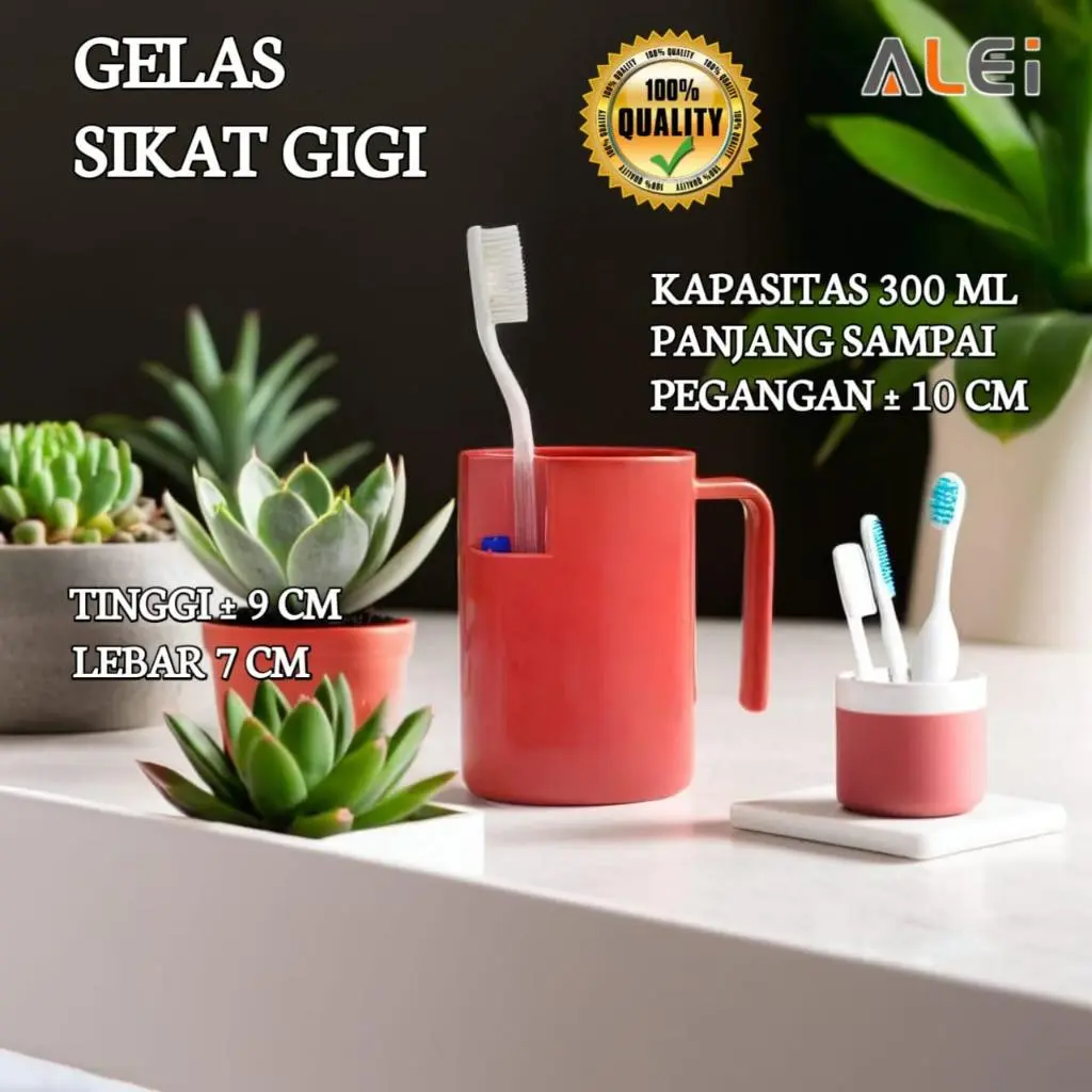 NEWALEI Gelas Kumur Gelas Sikat Gigi / Mouthwash Cup / Cangkir Sikat Gigi Kamar Mandi Viral