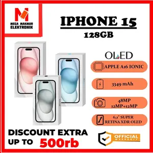 [ MM X IG ] APPLE IPHONE 15 128GB - GARANSI RESMI