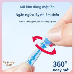 Dụng cụ làm sạch dùng một lần, giúp loại bỏ mụn đầu đen trên da mặt, thiết bị tẩy tế bào chết dùng một lần, đầu siêu mịn và không gây đau đớn, thao tác cầm tay tiện lợi