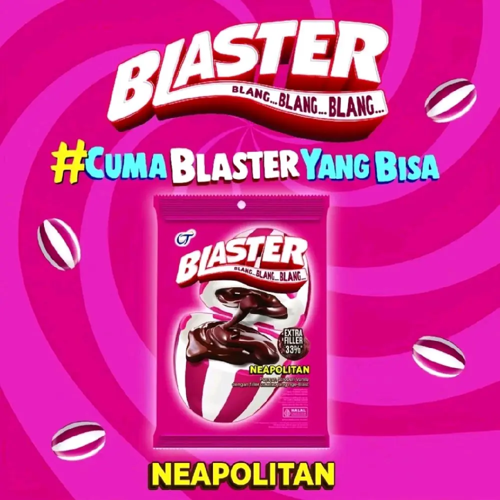 Blaster Neapolitan Sak Net 96 g