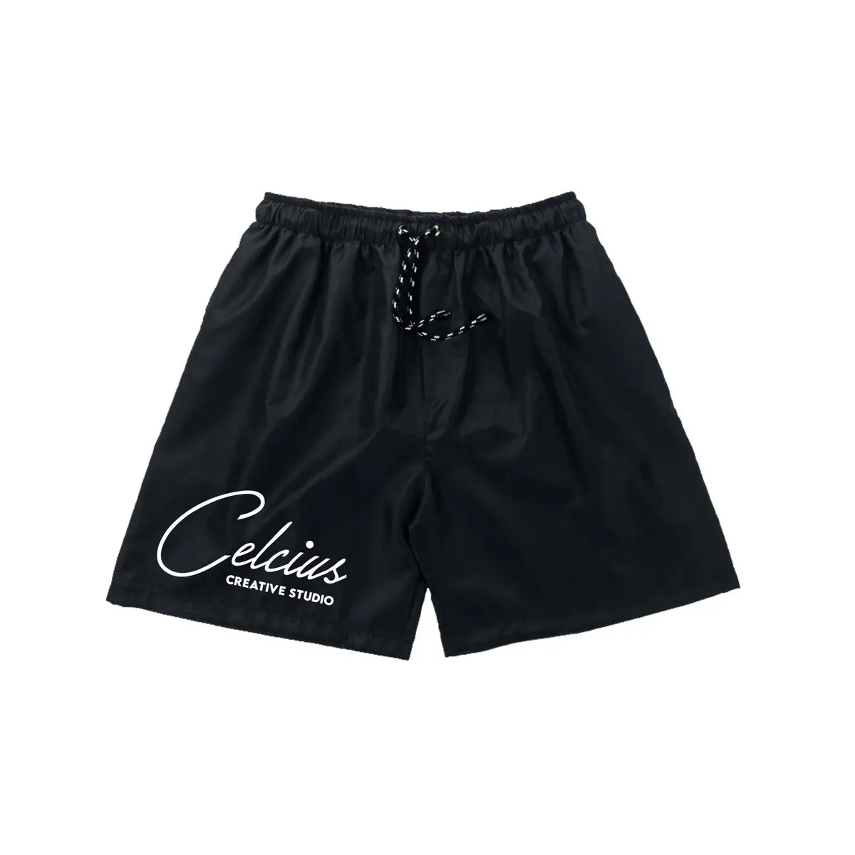 Celana Pendek Celcius Greatday Boardshort Boxer Pria Wanita Santai Dewasa Distro Hitam Parasut
