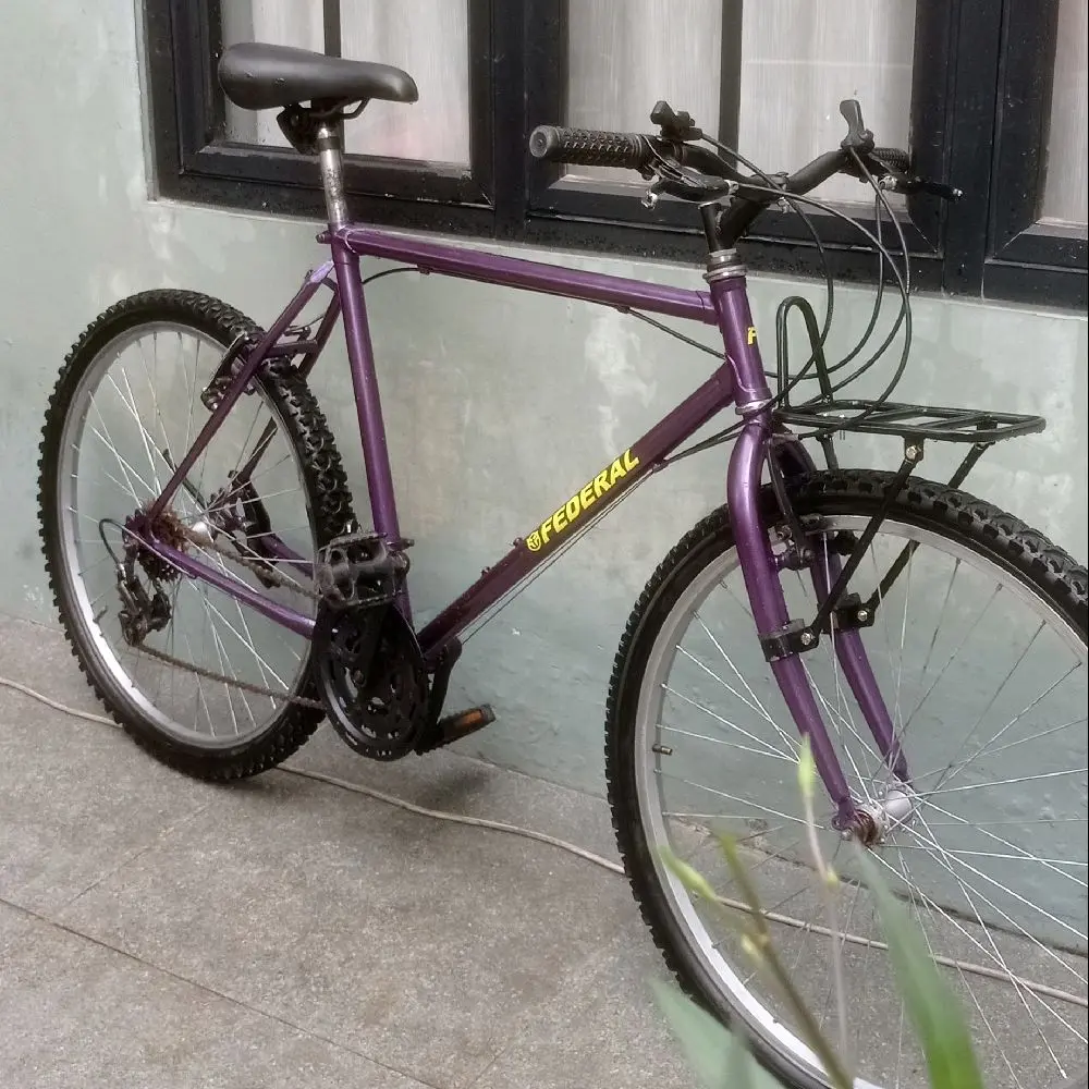 sepeda vintage commuter bike ban 26 size frame 21  non seri qravel bagus rebuild