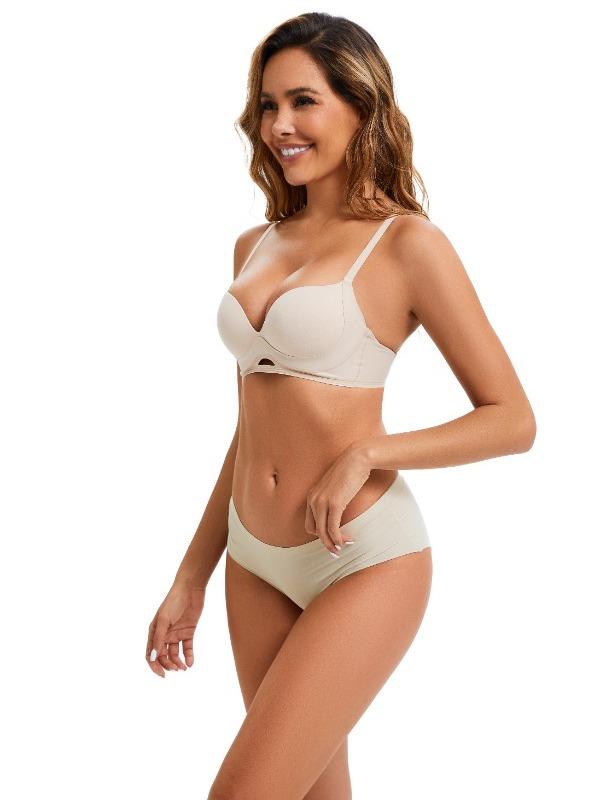Mainichi Push-Up Curve Bra -Wireless - Natural Push-Up -Modern and New style - Everyday Bra 4