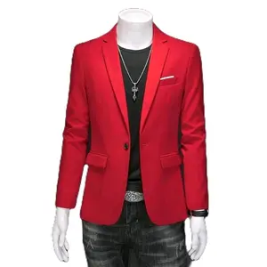 Jas Merah Party Day Slimfit Jas Formal casual Wisuda Tebal Halus Jas Pria Kerja Custom Jas Pengantin Pria Lengan  Panjang  Jas Casual Celana  Jas Blazer Wisudaan Atasan Kantor Nyaman Safety Wearpack Setelan Hitam Navy Topi BajubModel Jas
