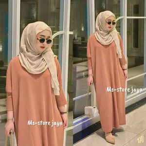 Ms- gamis batwing knit japan / Rossa dress knit jumbo / Rosa batwing knit Gamis Muslim Wanita Syari Ms- gamis batwing knit japan / Rossa dress knit jumbo / Rosa batwing knit Gamis Muslim Wanita Syari