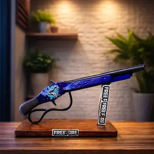 Mainan anak tembakan karet Free Fire SG Bunny + kokang (bisa diputar)