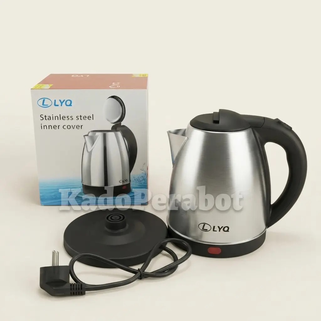 Teko Listrik 1.5 L Stainless - Teko Listrik Hotel - Pemanas Air Hotel