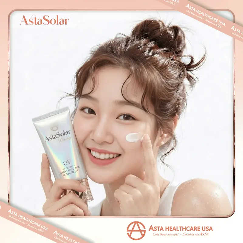 AstaSolar Kem Chống Nắng Hằng Ngày Daily SPF50+/PA+++ Bảo Vệ Tối Ưu Trước Tia UV Dùng Hàng Ngày Cung Cấp Bảo Vệ Cao Cho Da 0