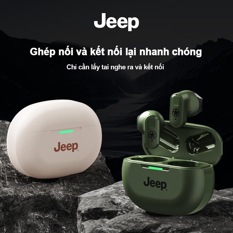  Jeep EW011,Tai Nghe Bluetooth Không Dây   Phí Type-C Cáp Sạc  Thích Hợp Chơi Game Xem Phim Thời Lượng Pin Lớn Tương Thích Với Apple Và Android 