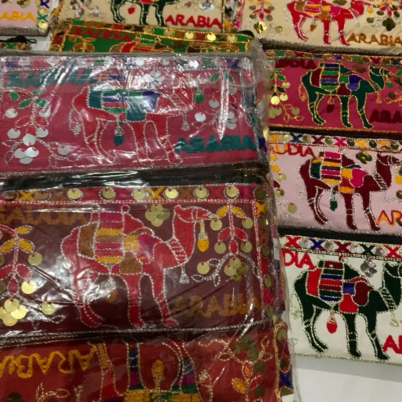 ￼dompet untah arab saudi oleh okeh haji ukuran 22x11cm 1 pc / 1 biji Wanita Kartu Perempuan 2