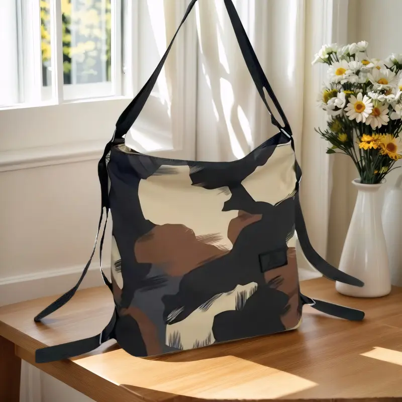 SELEMPANG ARUNA  1859-3# Tas Selempang Wanita Dan Backpack Kekinian Dengan Ukuran Sedang Sudah Dilengkapi Tali Selempang Berbahan Parasut Dengan Motif-motif Terkini Cocok Dipakai JAlan-jalan Dan Bekerja Dewasa Perempuan 3