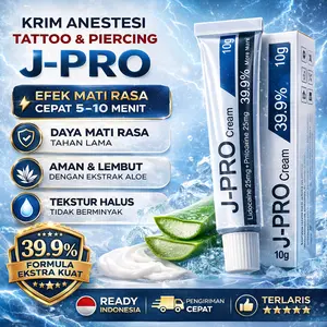 J-Pro - pasca-sulam alis & bibir Cream Anastesi Perawatan Sulam Pasca Tatto Wajah Perawatan Hitam