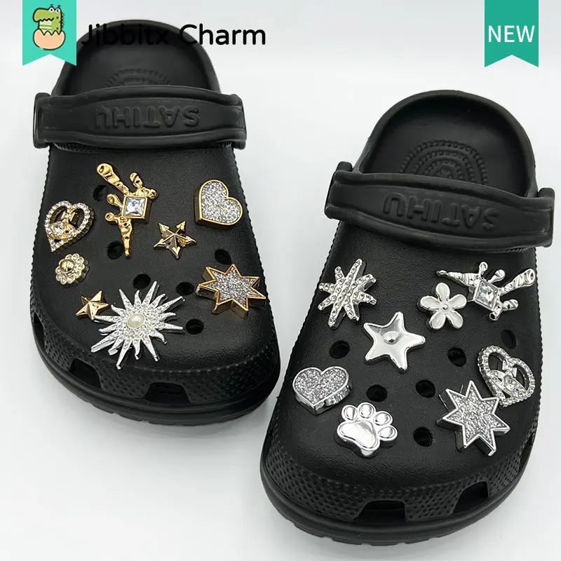 Charm Jibbits, Thời Trang, Thiết Kế Guốc, Sáng Tạo, Hoạt Hình Dễ Thương, Họa Tiết Đầy Màu Sắc, Thích Hợp Cho Giày Tự Làm, Chốt / Charm Giày / Nút Guốc 1