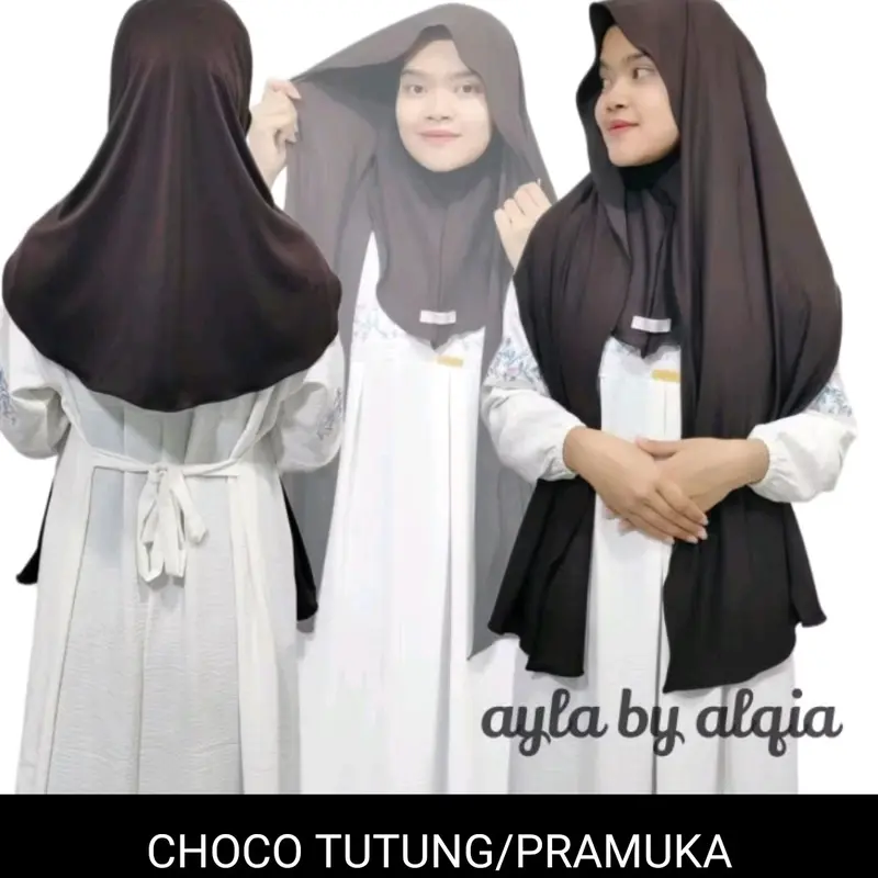 PASMINA INER JERSEY NUTUP LEHER/PASHMINA INNER JERSEY OVAL NUTUP LEHER PREMIUM Instan 1
