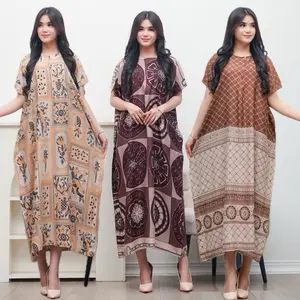 PROMO BUNDLING 3pcs Daster Lowo Ethnic Edition Bahan Rayon Premium Daster Jumbo LD 135cm Busui