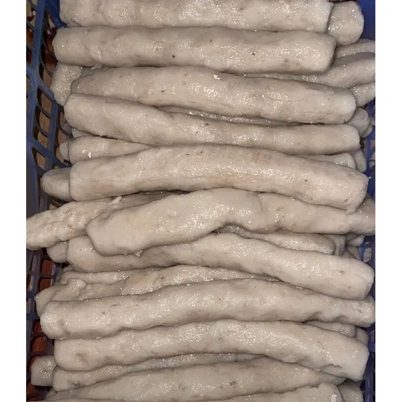 Kerupuk Basah Isi Tengah, 5 Lungkung Ikan Toman Frozen Makanan 2