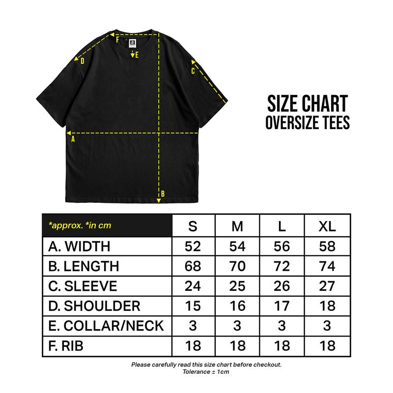 HLPD Weirdworld 16S Heavyweight Oversized Tee - Basic Polos Dark Grey 2