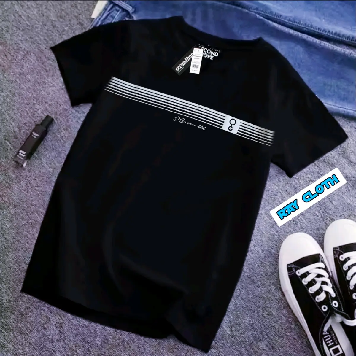 Kaos Distro Cowok Original D'green Keren Kasual Branded Ori Bandung Bahan Katun Combed Lembut Motif Simple Kaos Pria Dewasa Kaos Distro Pria Wanita Unisex Baju Pria Standar Polos Sablon