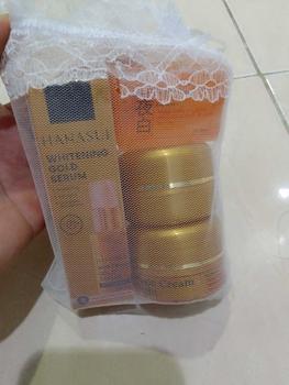Product Review of Paket cream white magic plus serum gold hanasui 4 in 1 Perawatan Wajah Pelembab Pencerah Mencerahkan Hitam Komedo from S** A**a D**a 0