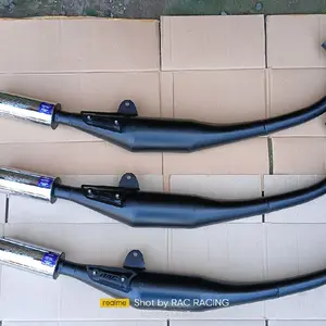 Knalpot satria 2 tak hiu/lumba ORIGINAL RAC RACING EXHAUST
