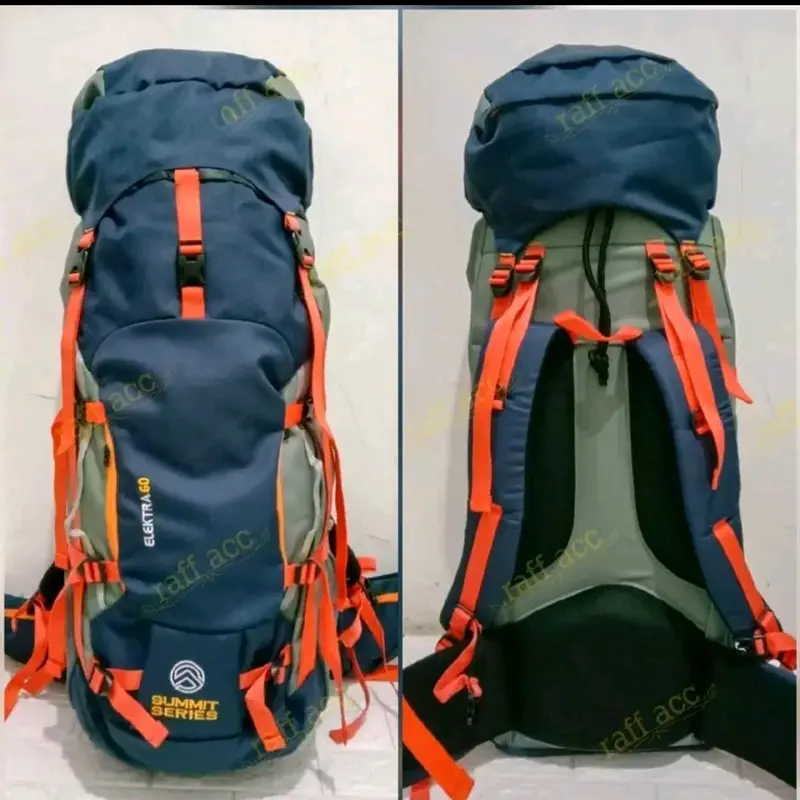 Tas CARRIER Mendaki Gunung 60 LITER Tas Hiking Kuat Awet 4