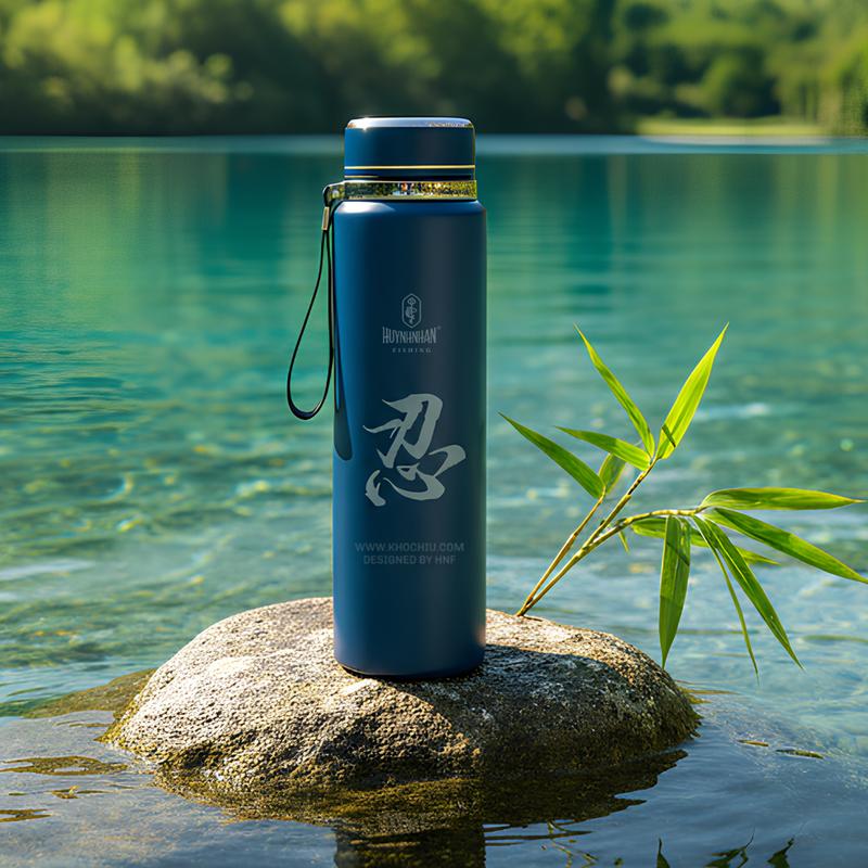 HNF Bình Giữ Nhiệt Nhẫn 1 Lít - Giữ Nhiệt độ trong thời gian dài - Thiết Kế Sang Trọng