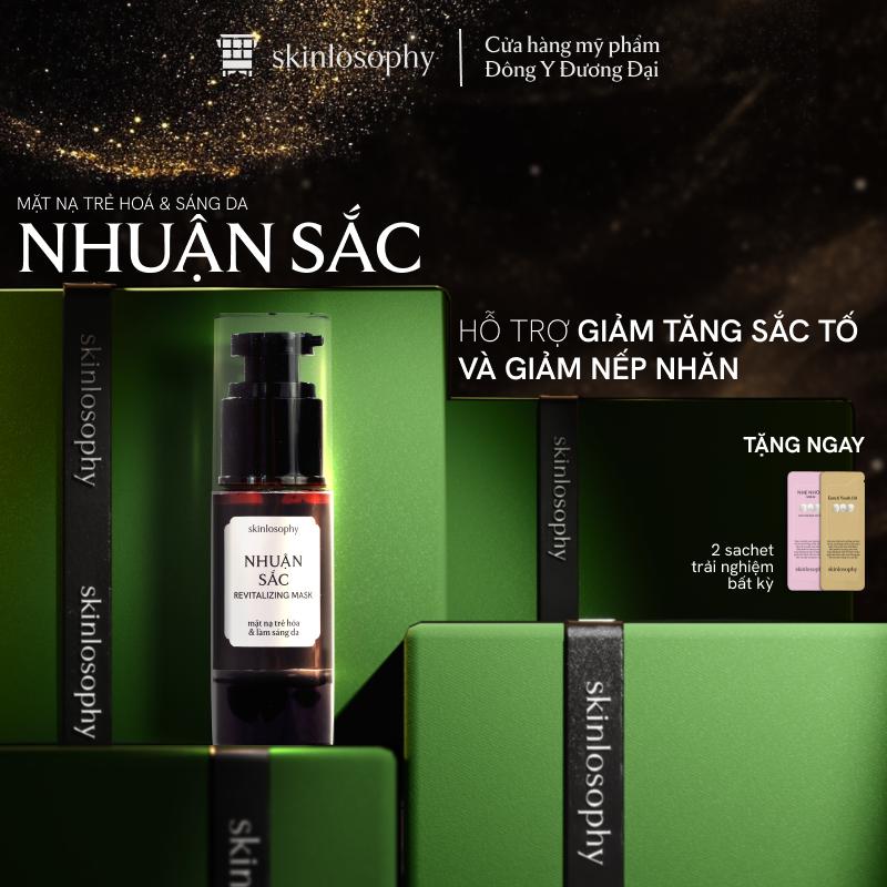 |Skinlosophy| Mặt Nạ Nhuận Sắc Skinlosophy Giúp Trẻ Hóa Và Trắng Hồng Làn Da - 30ml