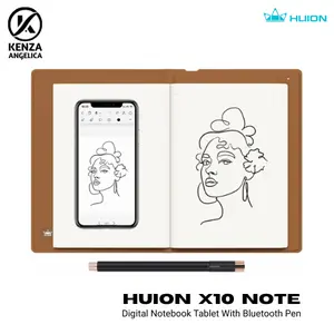 HUION X10 Note Digital Notebook Tablet Bluetooth Pen 8192 Level A5 Refillable Audio Record Offline Storage Graphics Tablet Mode Windows Mac Android iOS