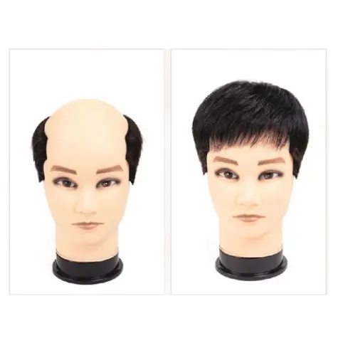 Wig Pria - Wig Pria Botak - Hair Men Wigs Short 1