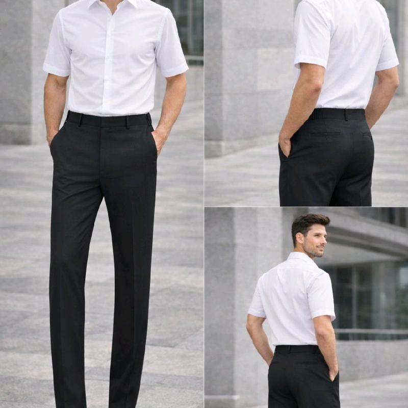 Quần âu nam ống đứng xuất khẩu vải cotton dáng Hàn phù hợp mặc đi làm đi học đi chơi Menswear Pants Jeans