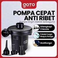 Gambar (Special Offer) Goto [COD] Stormy Pompa Angin Listrik Kolam Renang Kasur Elektrik Air Pump - HITAM dari Goto Living Kota Tangerang 1 Tokopedia