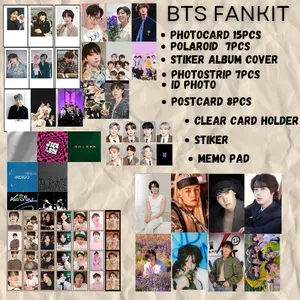 BTS Fankit sesuai yang di foto + photocard isi 50 item